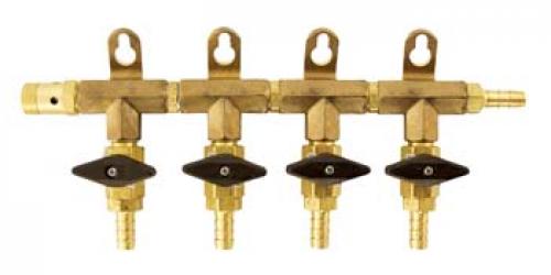 Gas Manifold - 4 Way