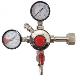 Dual Gauge CO2 Regulator - Fermentap