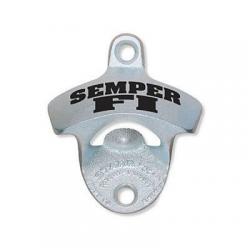 Semper Fi Wall Mount Bottle Opener