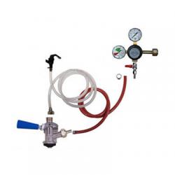 Party Keg Kit - 1 Faucet - Dual Gauge Taprite Regulator