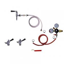 Draft Beer Refrigerator Keg Kit - Nitrogen Tap - COMMERCIAL