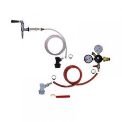 Refrigerator Keg Kit - Nitrogen Tap - BALL LOCK