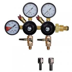 Nitrogen Regulator - Dual Body, Three Gauge Nitrogen Regulator