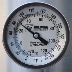 Ss Brew Tech Bi-Metal Thermometer for Ss Kettles